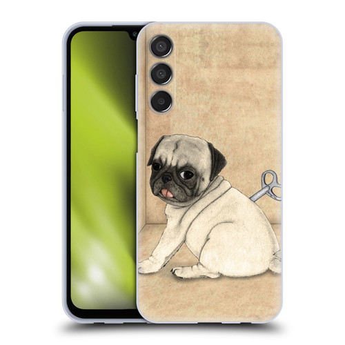 Barruf Dogs Pug Toy Soft Gel Case for Samsung Galaxy M15/F15 5G