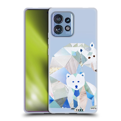 Artpoptart Animals Polar Bears Soft Gel Case for Motorola Moto Edge 40 Pro