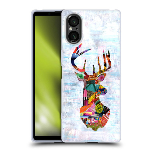 Artpoptart Animals Deer Soft Gel Case for Sony Xperia 5 V 5G