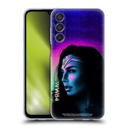 Wonder Woman 1984 80's Graphics Glitch Soft Gel Case for Samsung Galaxy M15/F15 5G