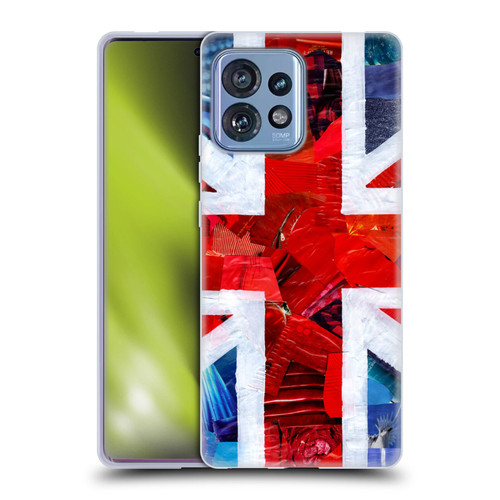 Artpoptart Flags Union Jack Soft Gel Case for Motorola Moto Edge 40 Pro