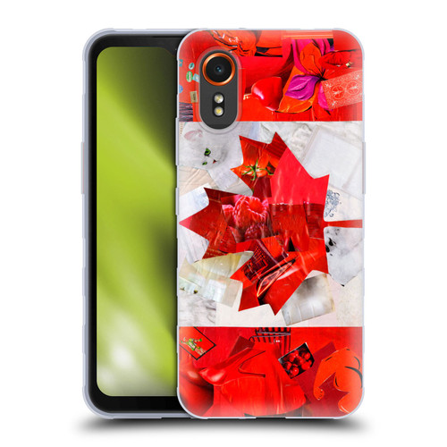 Artpoptart Flags Canada Soft Gel Case for Samsung Galaxy Xcover7 5G