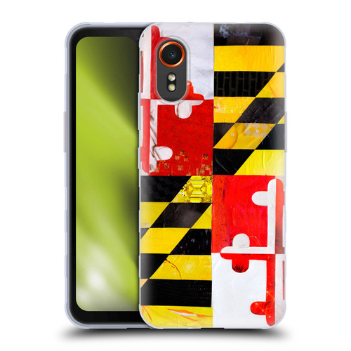 Artpoptart Flags Maryland Soft Gel Case for Samsung Galaxy Xcover7 5G