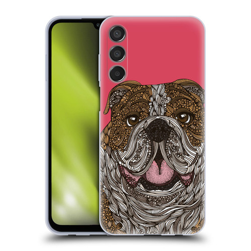 Valentina Dogs English Bulldog Soft Gel Case for Samsung Galaxy M15/F15 5G