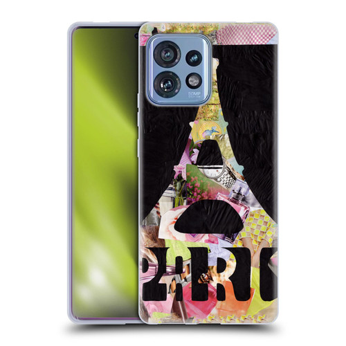 Artpoptart Travel Paris Soft Gel Case for Motorola Moto Edge 40 Pro