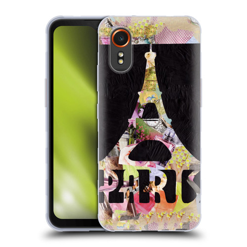 Artpoptart Travel Paris Soft Gel Case for Samsung Galaxy Xcover7 5G