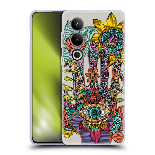 Valentina Symbols Illustration Hamsa Soft Gel Case for OPPO OnePlus Ace 3V 5G