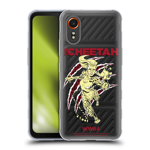 Wonder Woman 1984 Retro Art The Cheetah Soft Gel Case for Samsung Galaxy Xcover7 5G
