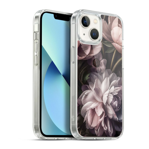 LebensArt Birds And Floral Baroque Smoke Soft Gel Case for Apple iPhone 13