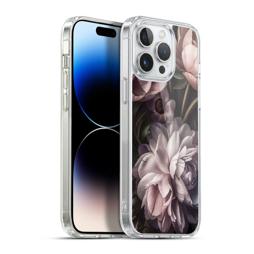 LebensArt Birds And Floral Baroque Smoke Soft Gel Case for Apple iPhone 13 Pro Max & MagSafe