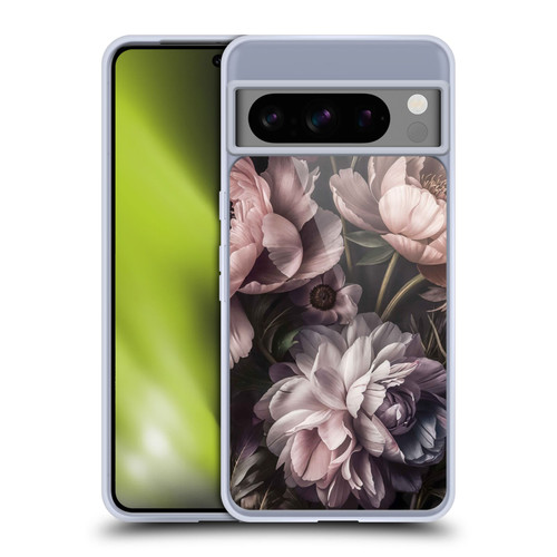 LebensArt Birds And Floral Baroque Smoke Soft Gel Case for Google Pixel 8 Pro