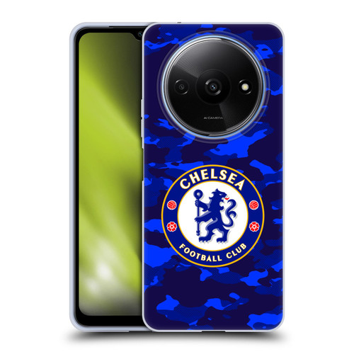 Chelsea Football Club Crest Camouflage Soft Gel Case for Xiaomi Redmi A3