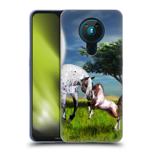 Simone Gatterwe Horses Love Forever Soft Gel Case for Nokia 5.3