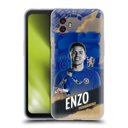 Chelsea Football Club 2023/24 First Team Enzo Fernández Soft Gel Case for Samsung Galaxy Xcover6 Pro/Pro2