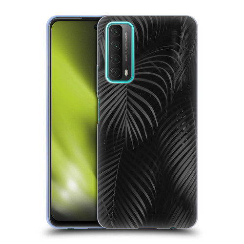 LebensArt Elegance in Black Palms Soft Gel Case for Huawei P Smart (2021)