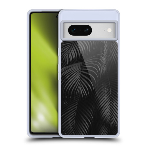LebensArt Elegance in Black Palms Soft Gel Case for Google Pixel 7