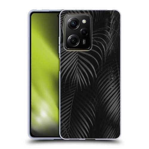 LebensArt Elegance in Black Palms Soft Gel Case for Xiaomi Redmi Note 12 Pro 5G