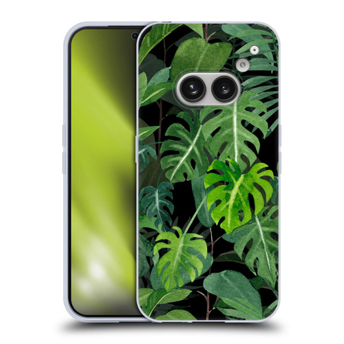 LebensArt Jungle Plants And Animals Monstera Soft Gel Case for Nothing Phone (2a)
