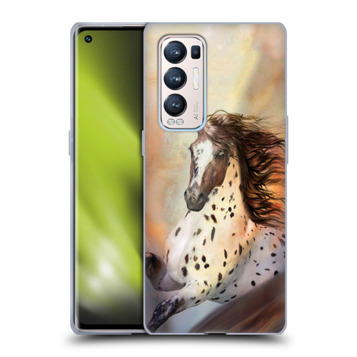 Simone Gatterwe Horses Wild 2 Soft Gel Case for OPPO Find X3 Neo / Reno5 Pro+ 5G