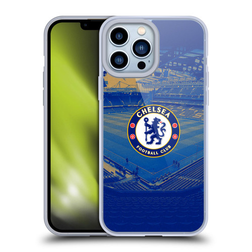 Chelsea Football Club Retro Kit and Stadium Stamford Bridge Soft Gel Case for Apple iPhone 13 Pro Max Chelsea Football Club Retro Kit and Stadium Stamford Bridge Soft Gel Case for Apple iPhone 13 Pro Max