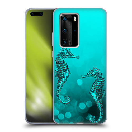 LebensArt Mix Art Seahorse Soft Gel Case for Huawei P40 Pro / P40 Pro Plus 5G