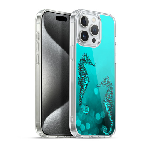 LebensArt Mix Art Seahorse Soft Gel Case for Apple iPhone 15 Pro Max & MagSafe