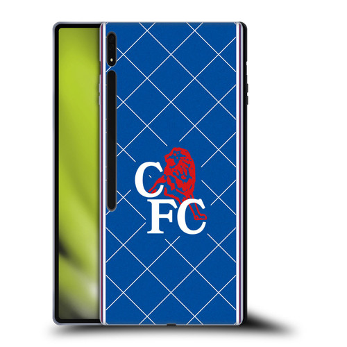 Chelsea Football Club Retro Kit and Stadium 1988 Home Soft Gel Case for Samsung Galaxy Tab S8 Ultra