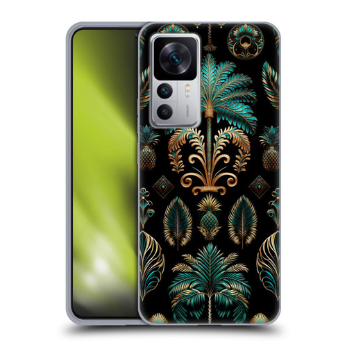 LebensArt Mix Art Art Deco Gold Teal Kopie Soft Gel Case for Xiaomi 12T 5G / 12T Pro 5G / Redmi K50 Ultra 5G