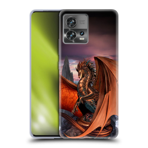 Ruth Thompson Dragons Coppervein Soft Gel Case for Motorola Moto Edge 30 Fusion