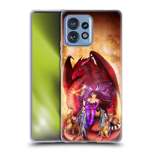 Ruth Thompson Dragons Capricorn Soft Gel Case for Motorola Moto Edge 40 Pro