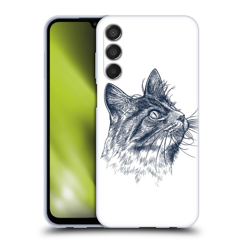Rachel Caldwell Animals 3 Cat Soft Gel Case for Samsung Galaxy M15/F15 5G