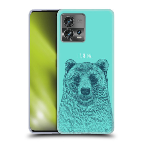 Rachel Caldwell Illustrations Bear Root Soft Gel Case for Motorola Moto Edge 30 Fusion