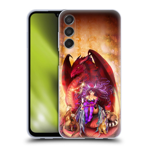 Ruth Thompson Dragons Capricorn Soft Gel Case for Samsung Galaxy M15/F15 5G