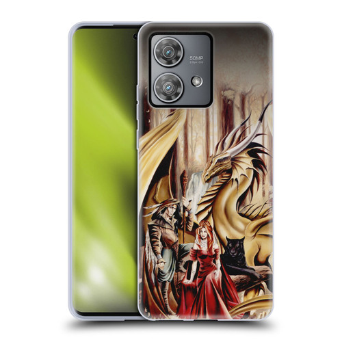Ruth Thompson Dragons 2 Gathering Soft Gel Case for Motorola Edge 40 Neo 5G