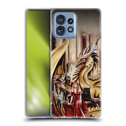 Ruth Thompson Dragons 2 Gathering Soft Gel Case for Motorola Moto Edge 40 Pro