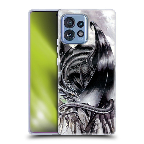 Ruth Thompson Dragons 2 Morning Stretch Soft Gel Case for Motorola Moto Edge 40 Pro