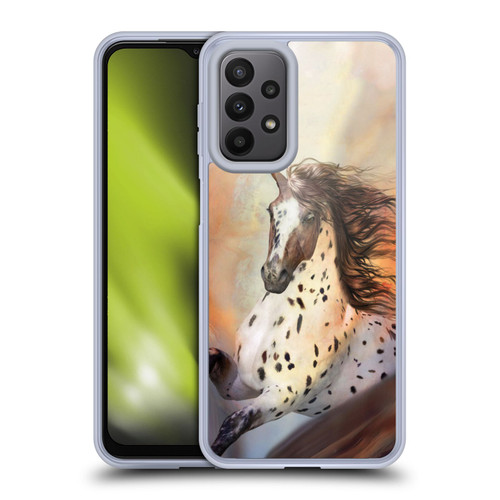 Simone Gatterwe Horses Wild 2 Soft Gel Case for Samsung Galaxy A23 / 5G (2022)