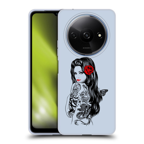 Rachel Caldwell Illustrations Tattoo Girl Soft Gel Case for Xiaomi Redmi A3