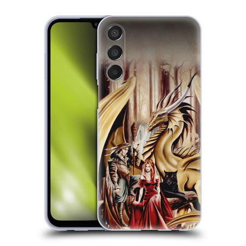 Ruth Thompson Dragons 2 Gathering Soft Gel Case for Samsung Galaxy M15/F15 5G