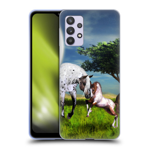 Simone Gatterwe Horses Love Forever Soft Gel Case for Samsung Galaxy A32 5G / M32 5G (2021)
