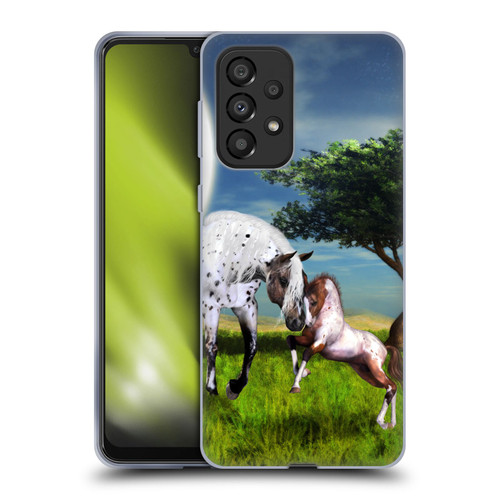 Simone Gatterwe Horses Love Forever Soft Gel Case for Samsung Galaxy A33 5G (2022)