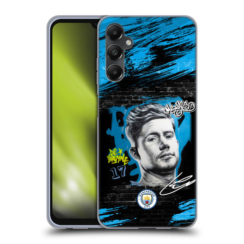 Manchester City Man City FC Graffiti Collection by Murwalls Kevin De Bruyne Soft Gel Case for Samsung Galaxy A05s