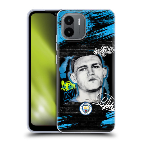 Manchester City Man City FC Graffiti Collection by Murwalls Phil Foden Soft Gel Case for Xiaomi Redmi A2