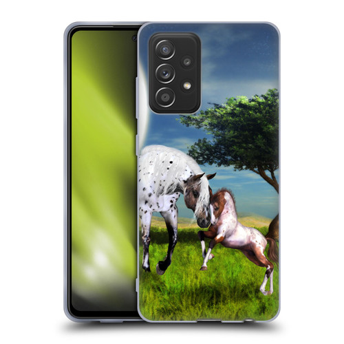Simone Gatterwe Horses Love Forever Soft Gel Case for Samsung Galaxy A52 / A52s / 5G (2021)