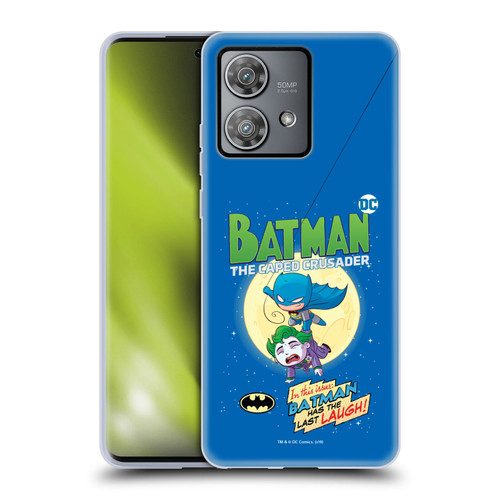 Super Friends DC Comics Toddlers Comic Covers Batman Soft Gel Case for Motorola Edge 40 Neo 5G