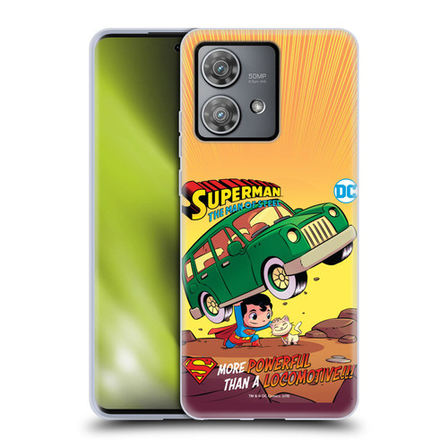 Super Friends DC Comics Toddlers Comic Covers Superman 1 Soft Gel Case for Motorola Edge 40 Neo 5G