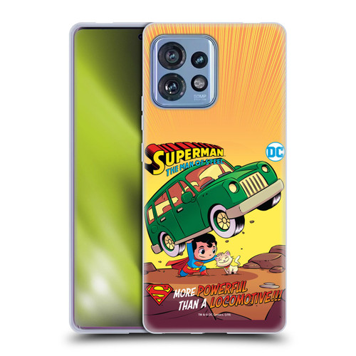Super Friends DC Comics Toddlers Comic Covers Superman 1 Soft Gel Case for Motorola Moto Edge 40 Pro