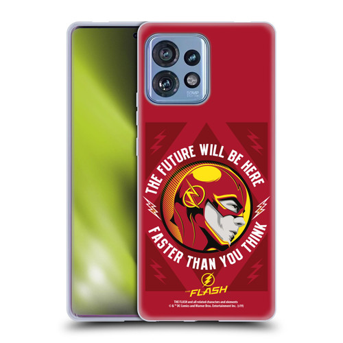 The Flash TV Series Graphics Barry Faster Soft Gel Case for Motorola Moto Edge 40 Pro
