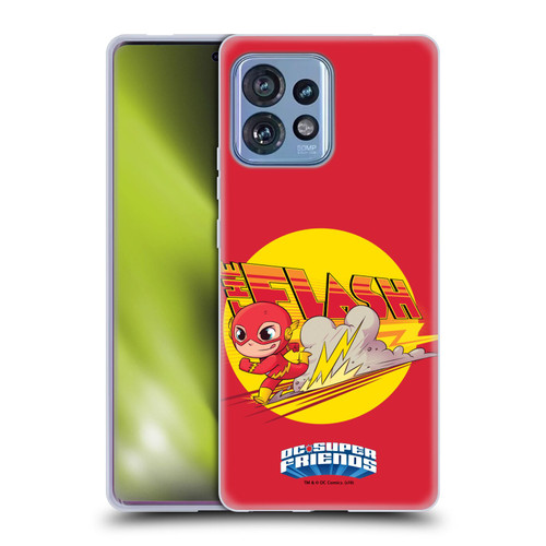 Super Friends DC Comics Toddlers Composed Art The Flash Soft Gel Case for Motorola Moto Edge 40 Pro