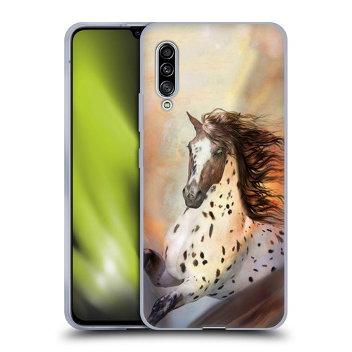 Simone Gatterwe Horses Wild 2 Soft Gel Case for Samsung Galaxy A90 5G (2019)